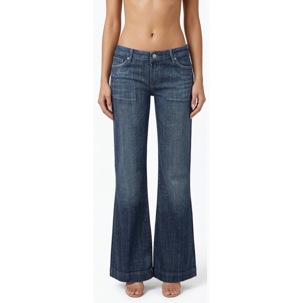 Vintage Citizens Of Humanity Low Rise Flare Jeans 30 | Y2K McBling Boho Grunge